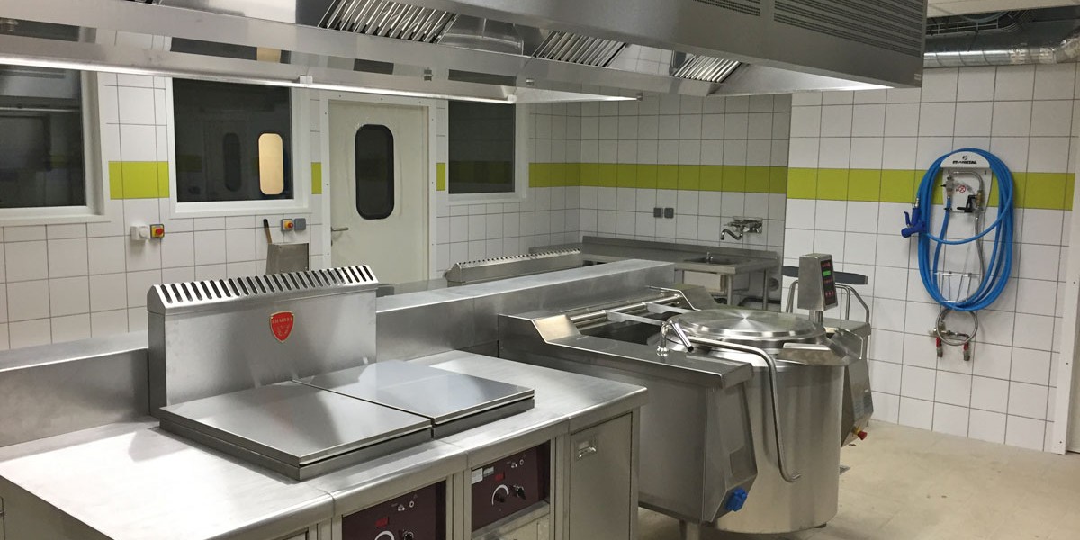 Matériel de cuisson pour collège - Réalisations