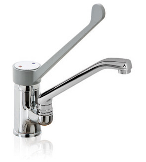 MITIGEUR À COMMANDE CLINIQUE pour cuisine professionnelle MITIGEUR À COMMANDE CLINIQUE pour cuisine professionnelle