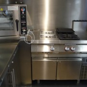 Vue de la zone de cuisson