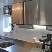 Vue de la zone de laverie