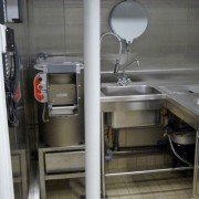 Vue de la zone légumerie et laverie