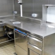 Vue de la zone légumerie et laverie