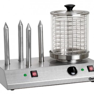 APPAREIL À HOT-DOGS ÉLECTRIQUE pour cuisine professionnelle