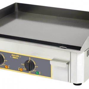 PLAQUE A SNACKER ACIER EMAILLE TRIPLE ELECTRIQUE pour cuisine professionnelle