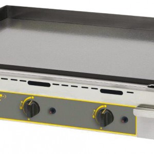 PLAQUE A SNACKER ACIER EMAILLE TRIPLE GAZ pour cuisine professionnelle