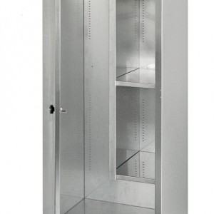 ARMOIRE 600X475 1 PORTE BATTANTE 3 ETAGERES FERMET pour cuisine professionnelle