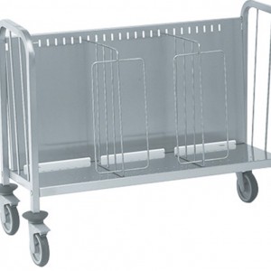 CHAR.PORTE ASSIETT GM SOUDE GRILL.SEPAR ANTI CHUTE pour cuisine professionnelle