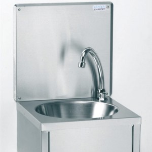 LAVE-MAINS GA AVEC DOSSERET pour cuisine professionnelle