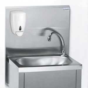 LAVE-MAINS GC+DOSSER.540+SAVON FRANSTAL pour cuisine professionnelle