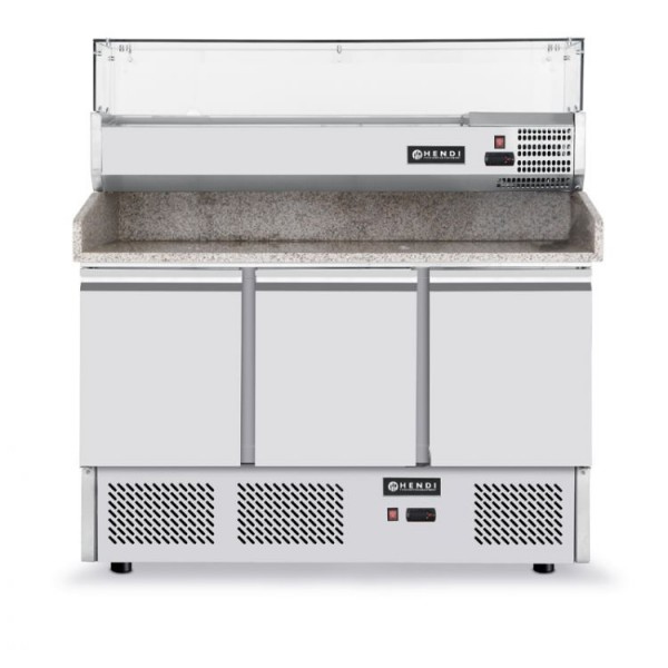 SALADETTE PIZZA 2 PORTES pour cuisine professionnelle SALADETTE PIZZA 2 PORTES pour cuisine professionnelle