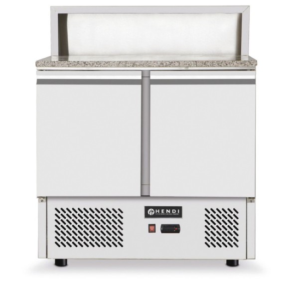 SALADETTE PIZZA 2 PORTES pour cuisine professionnelle SALADETTE PIZZA 2 PORTES pour cuisine professionnelle
