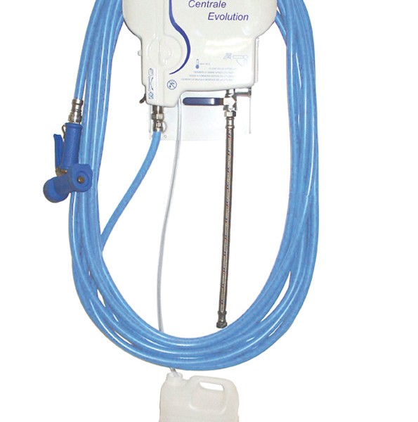 CENTRALE EVOLUTION 1P – AVEC PISTOLET – SUPPORT BI pour cuisine professionnelle CENTRALE EVOLUTION 1P - AVEC PISTOLET - SUPPORT BI pour cuisine professionnelle