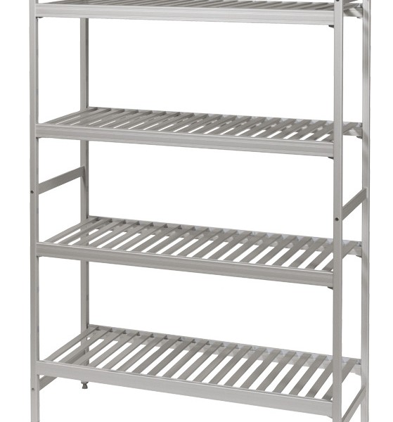 RAYONNAGE FERMOSTOCK 4 NIVEAUX 6811 pour cuisine professionnelle RAYONNAGE FERMOSTOCK 4 NIVEAUX 6811 pour cuisine professionnelle