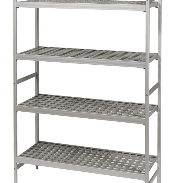 RAYONNAGE FERMOSTOCK 4 NIVEAUX 6611 pour cuisine professionnelle RAYONNAGE FERMOSTOCK 4 NIVEAUX 6611 pour cuisine professionnelle