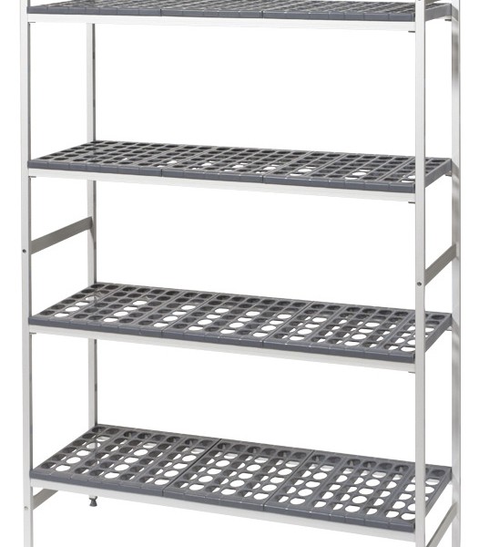 RAYONNAGE FERMOSTOCK 5611 – 90 KG – 4 NIVEAUX pour cuisine professionnelle RAYONNAGE FERMOSTOCK 5611 - 90 KG - 4 NIVEAUX pour cuisine professionnelle
